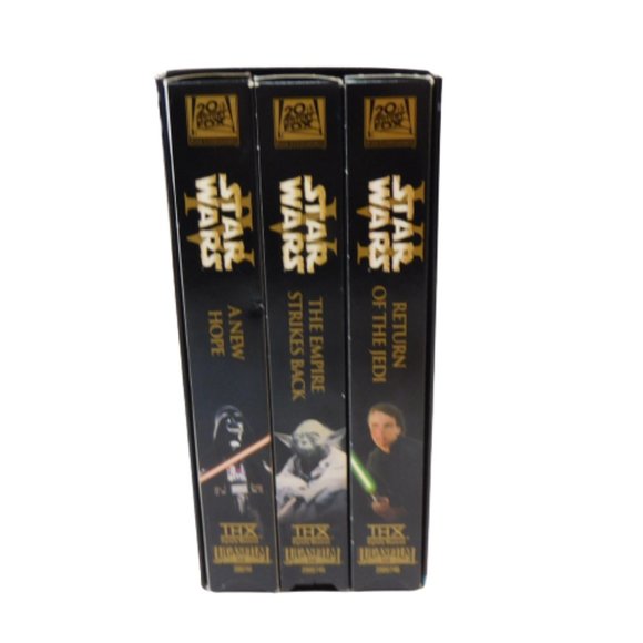 Star Wars Trilogy VHS 2000 Return Of The Jedi  A New Hope  Empire Strikes Back - Picture 4 of 9